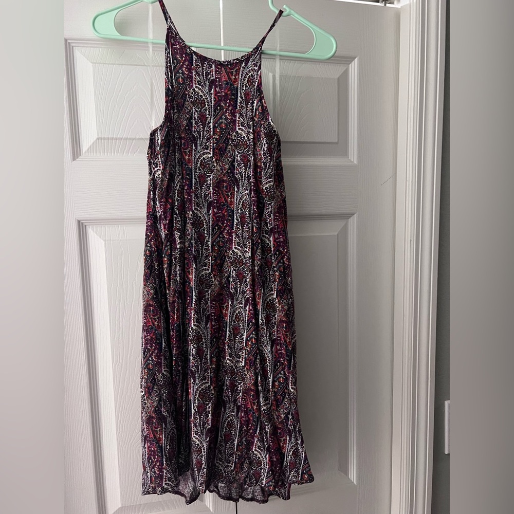 Super fun, multi-colored casual dress